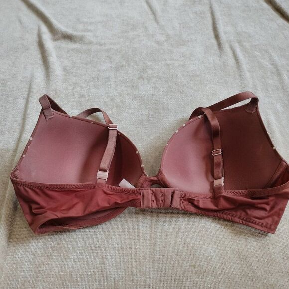 Victoria's Secret Polka Dot Adjustable Push Up Bra 36D - Picture 3 of 12